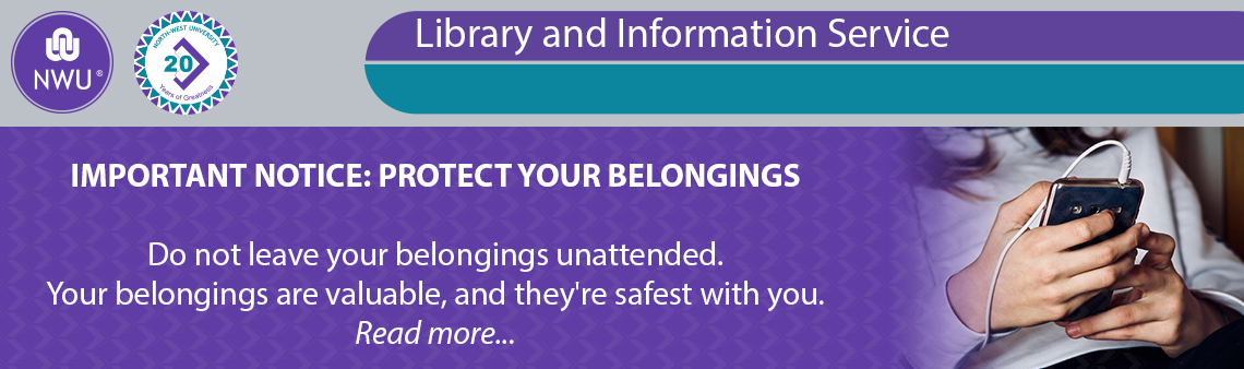 Notice: Theft in the Libraries