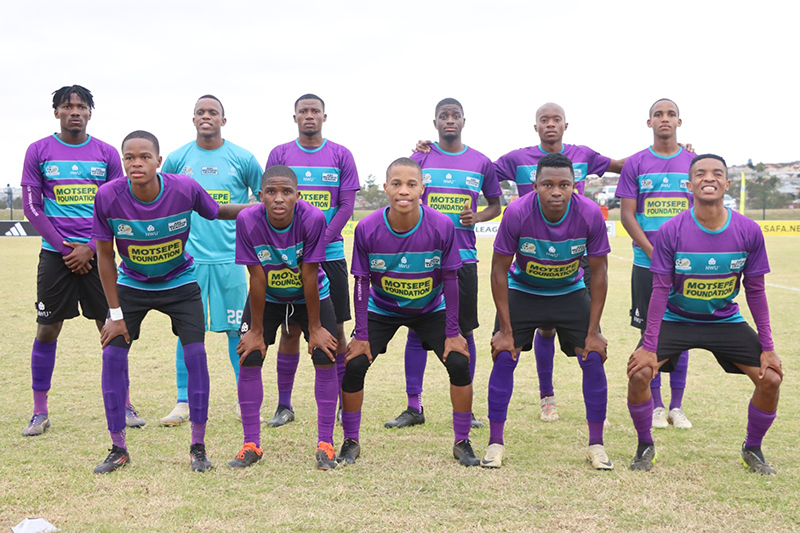 NWU Soccer Institute team