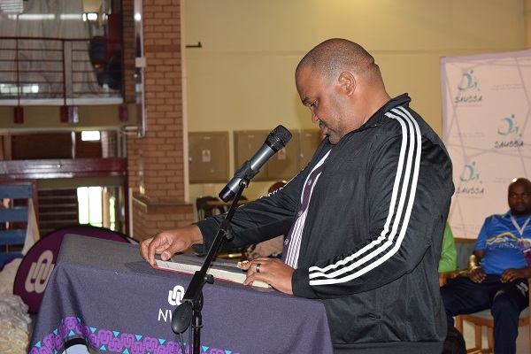 NWU Vice chancellor welcoming SAUSSAuniversities to NWU
