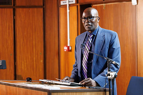 Dr Ben Bole, COGTA head of Department
