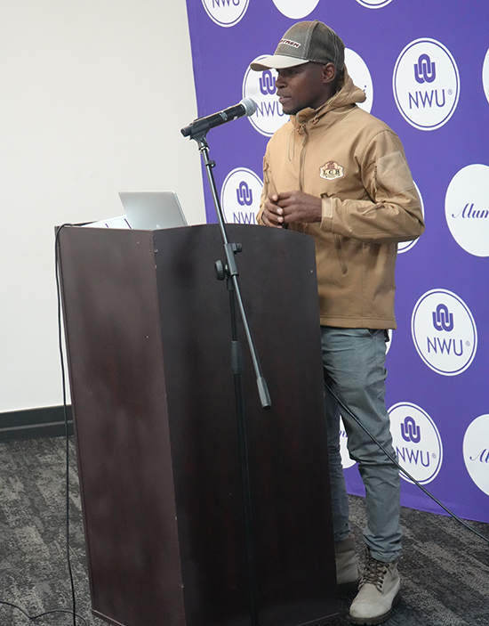 Dr Malatsi Galani from the Land Cruiser Club of Botswana