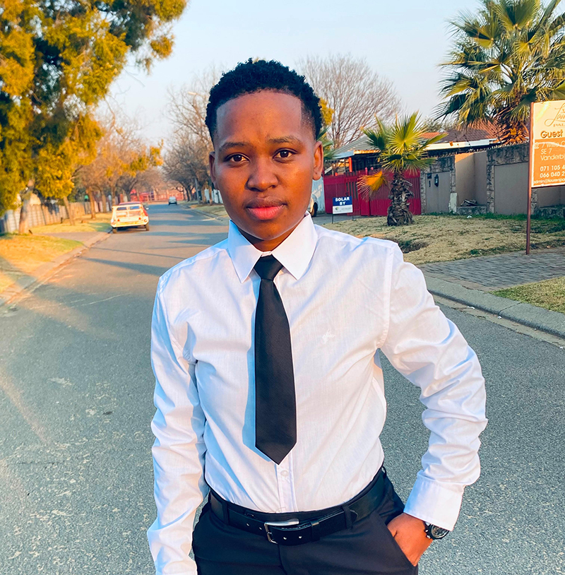 NWU alumnus Tsakani Mabena