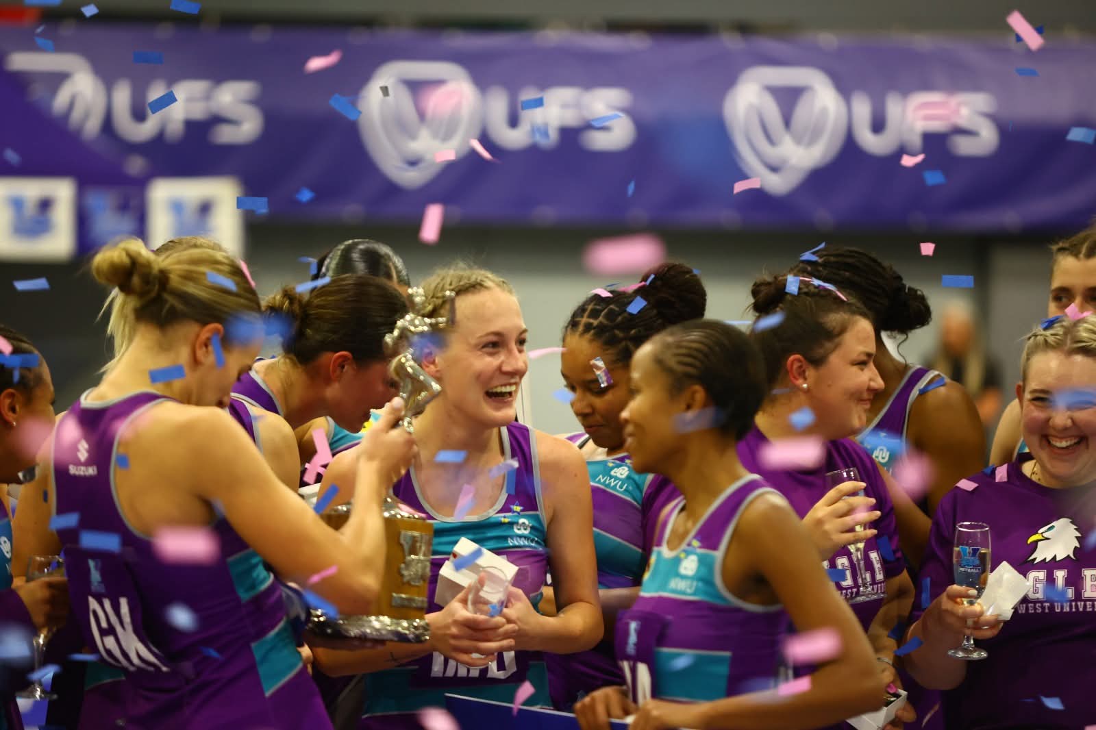 Varsity Netball Champs!