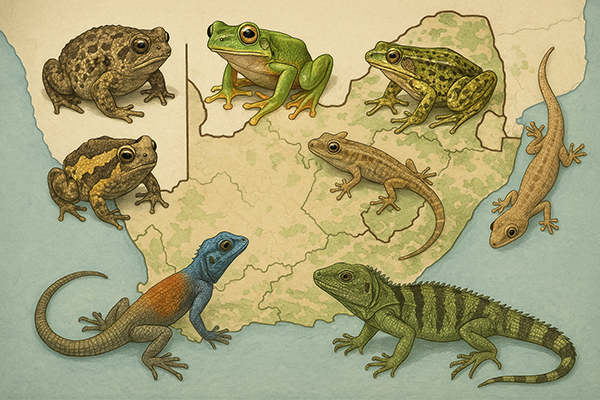 Frogs and reptiles of South Africa