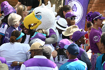 Purple Walk on the NWU Potchefstroom Campus