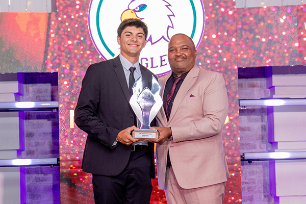Franco le Roux was named the Senior Sportsman of the Year.