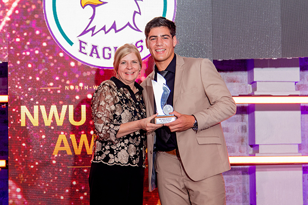 Jan-Hendrik Heymans was named as the Junior Sportsman of the Year.