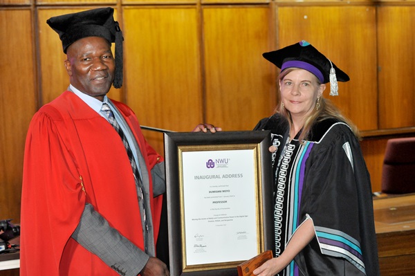 Prof Dumi Moyo inaugural lecture