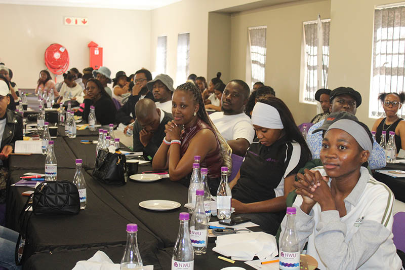 Students and alumni attended the Entrepreneurship Awareness and Education Seminar at the NWU’s Mahikeng Campus.