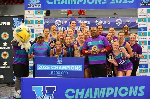 We did it! The NWU Eagles are Varsity Netball champions!